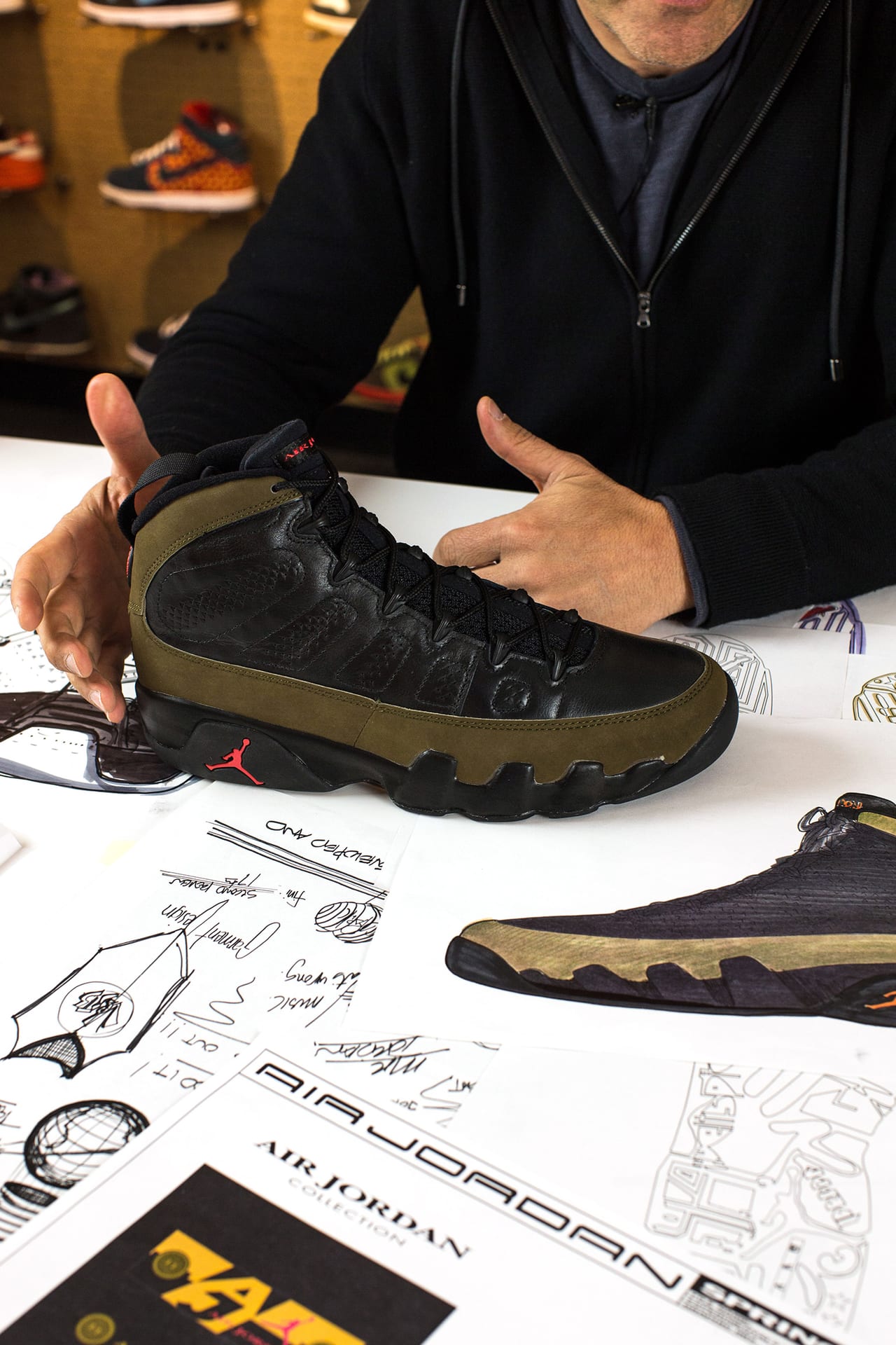 Achter het design: Air Jordan 9 Outsole. Nike SNKRS