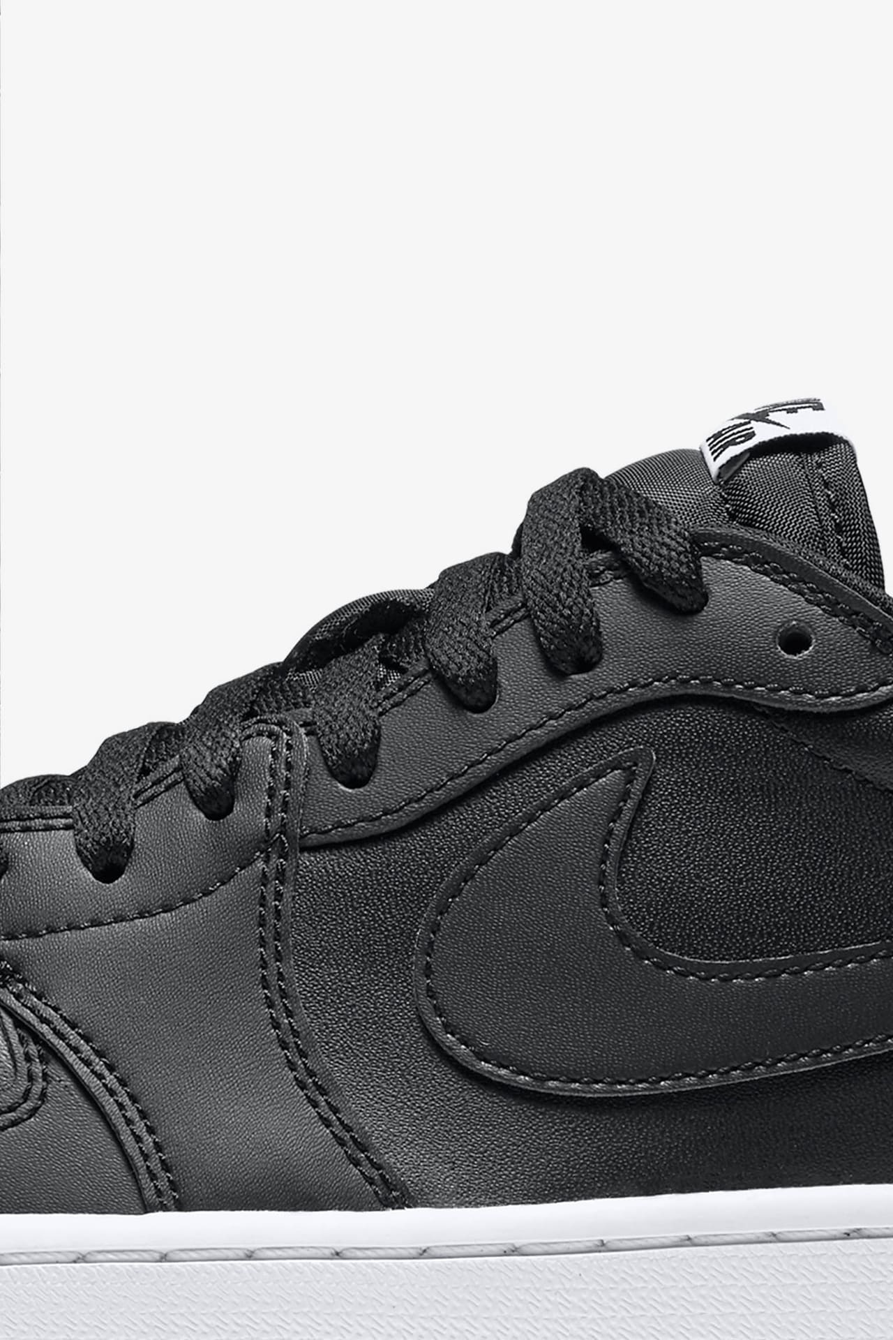 Air Jordan 1 Retro Low OG 'Black & White' Release Date