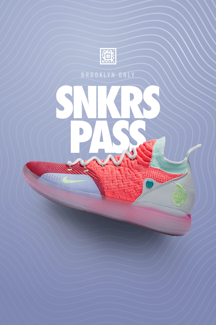 Nike KD11 'Peach Jam' SNKRS Pass Brooklyn