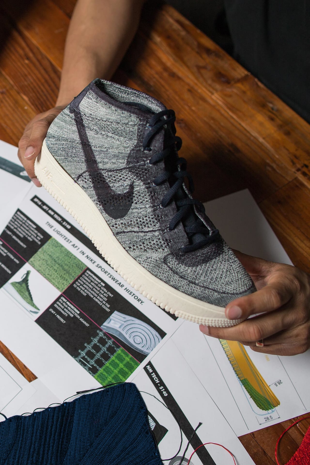 Behind the Design Nike Air Force 1 Ultra Flyknit. Nike SNKRS