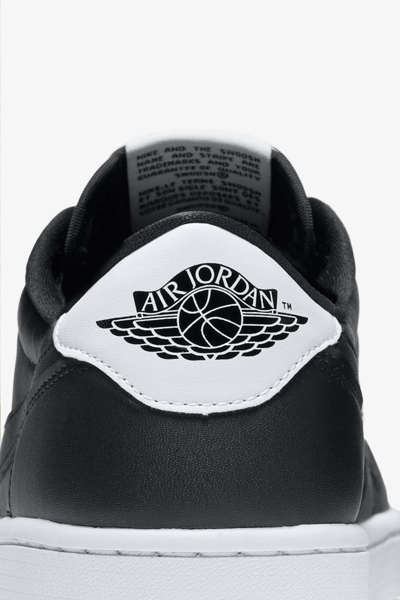 Air Jordan 1 Retro Low OG 'Black & White' Release Date