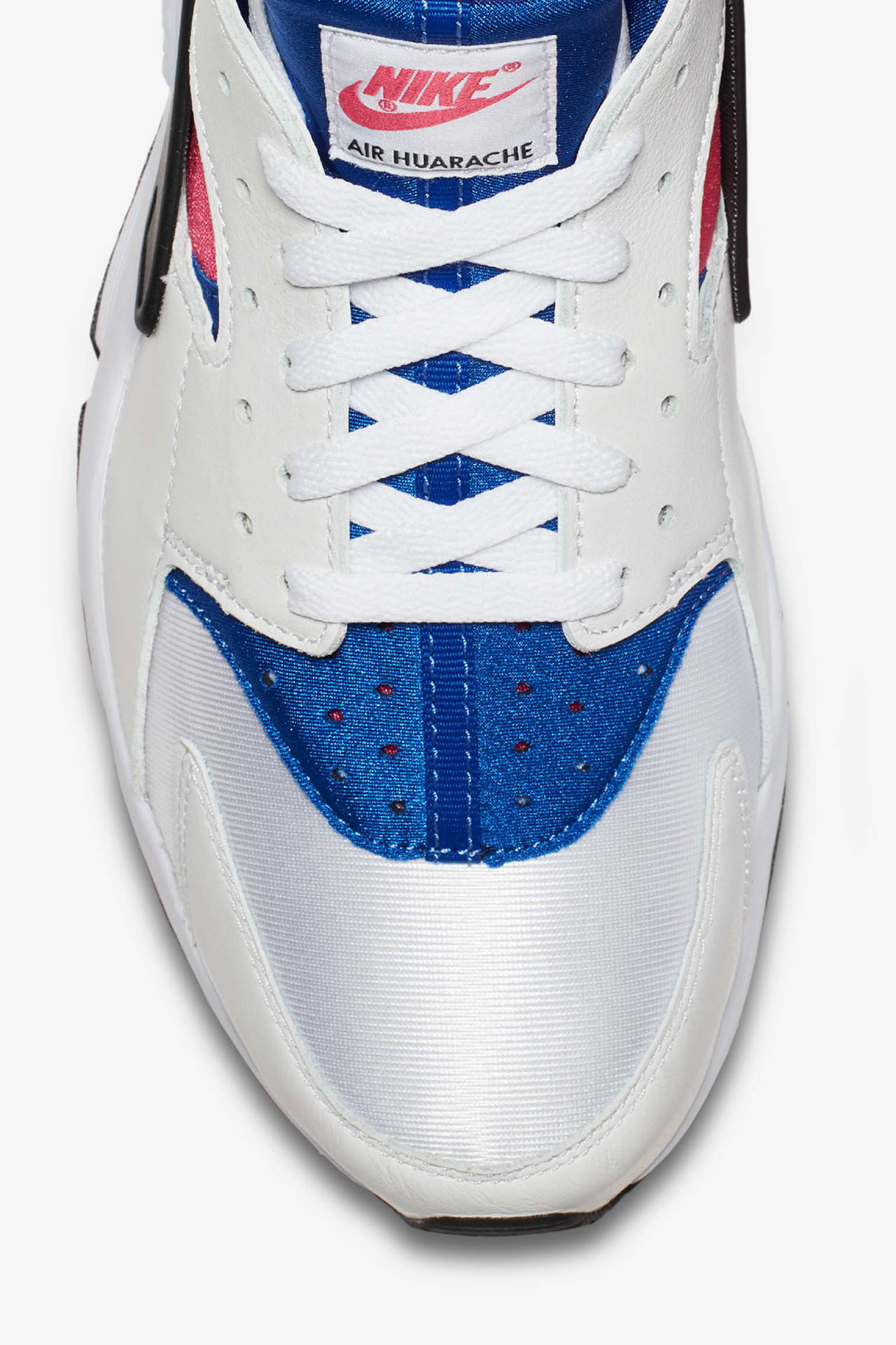 Nike Air Huarache Run 91 White Game Royal Release Date. Nike SNKRS