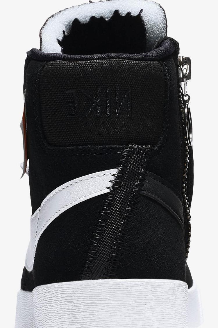 Women's Blazer Mid Rebel 'Black & Oil Grey' Release Date