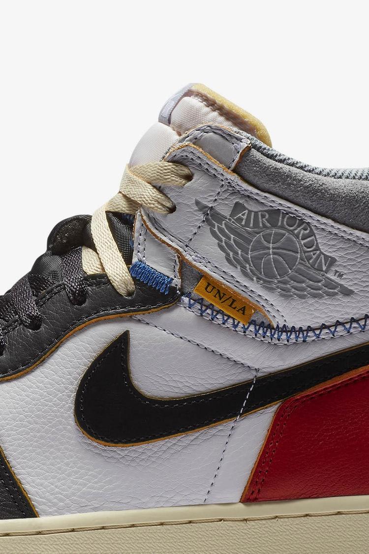 Air Jordan 1 Union Los Angeles 'White & Varsity Red & Black' Release Date