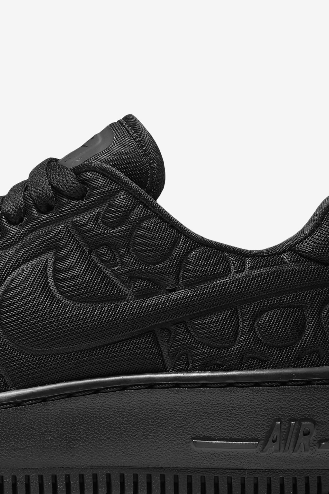 Women's Nike Air Force 1 Upstep 'Triple Black'