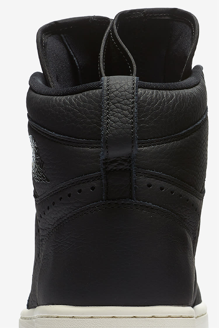 Nike air jordan 1 high zip - black/unvred best sale