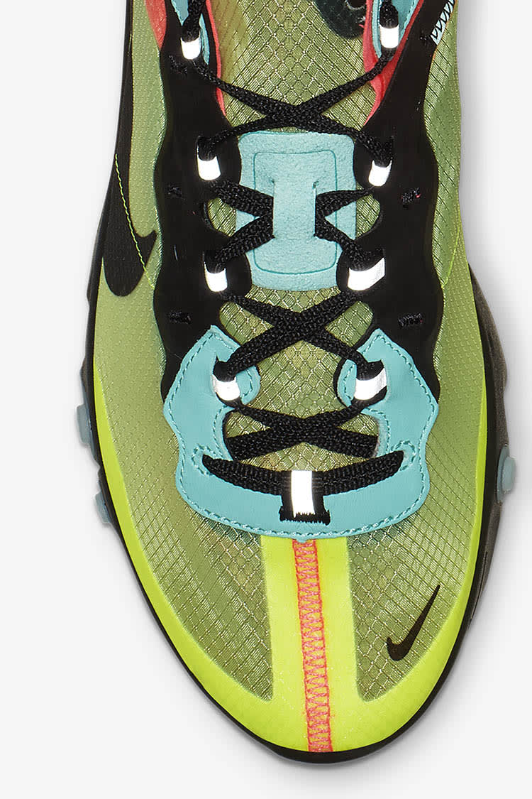 Nike React Element 87 'Volt & Racer Pink & Aurora' Release Date