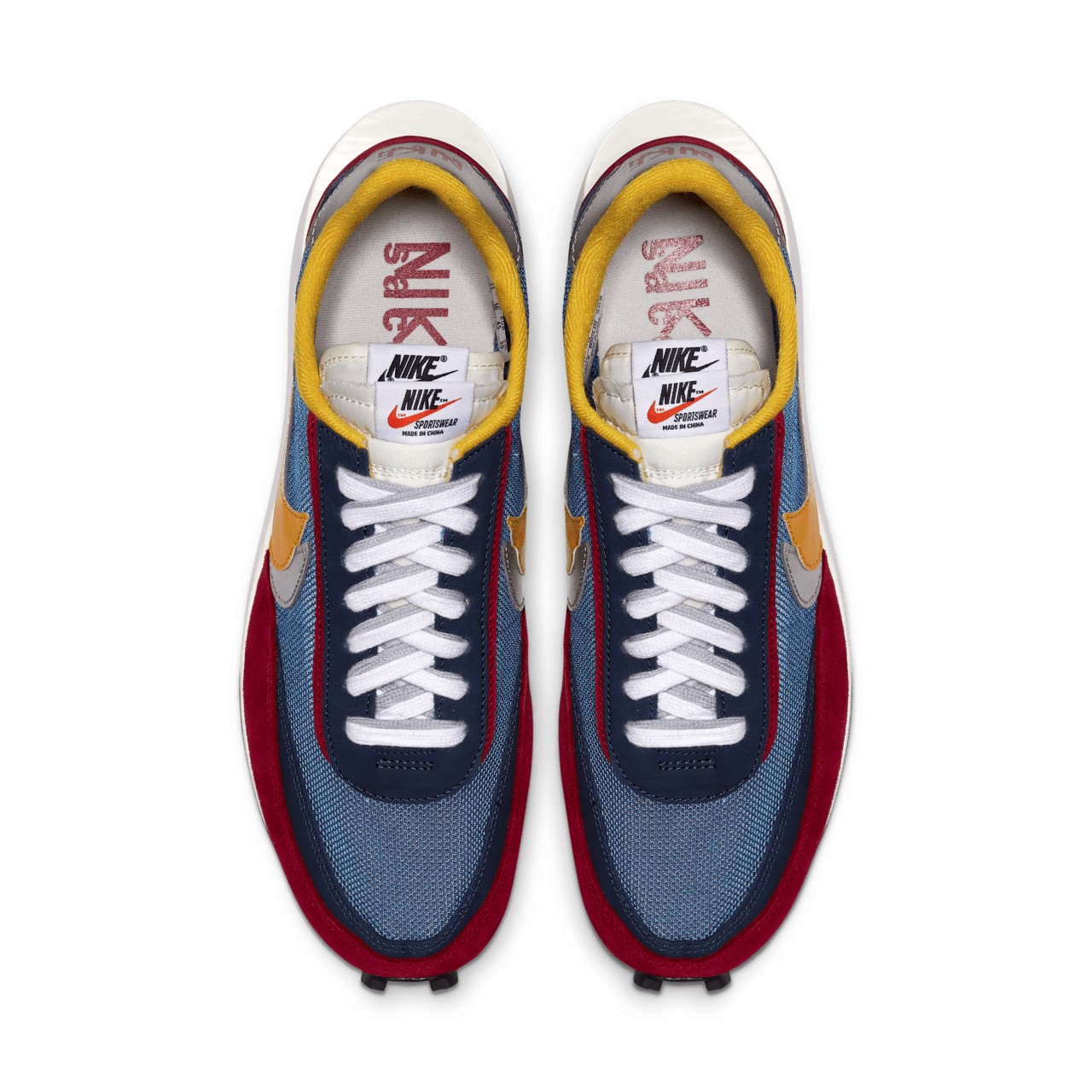 Nike LDWaffle Sacai 'Varsity Blue & Varsity Red & Del Sol' Release Date