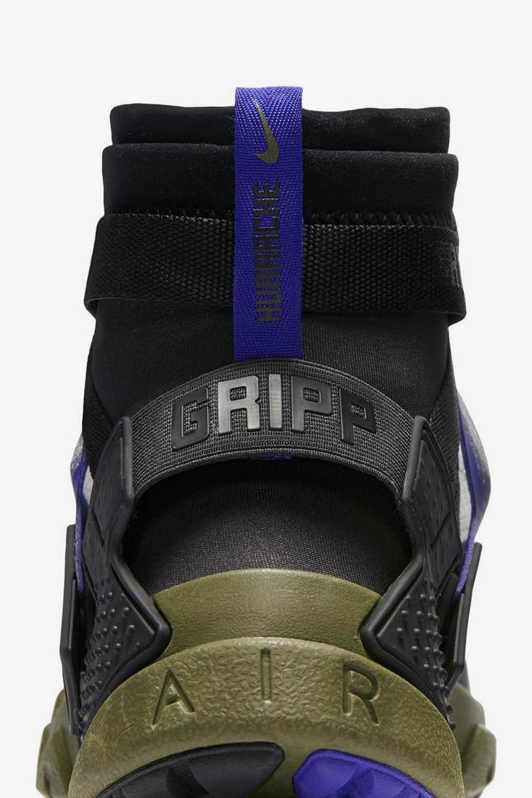 Nike Air Huarache Gripp 'Olive Canvas & Indigo Burst' Release Date