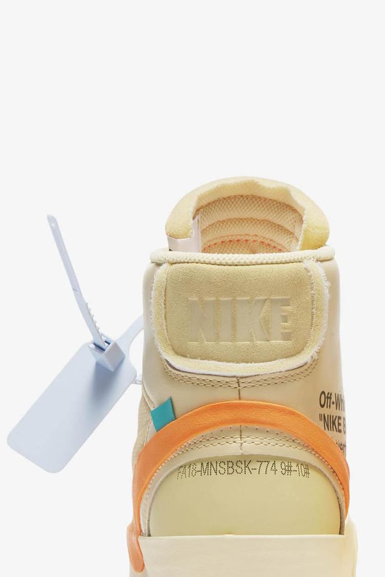 The 10: Nike Blazer Mid 'Canvas & Pale Vanilla & Total Orange' Release Date