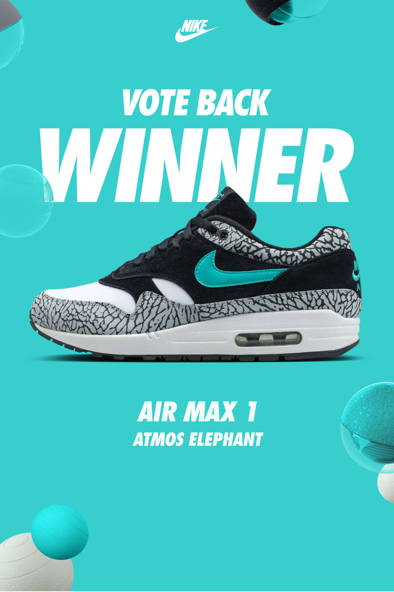 Nike Air Max Vote Back Winner