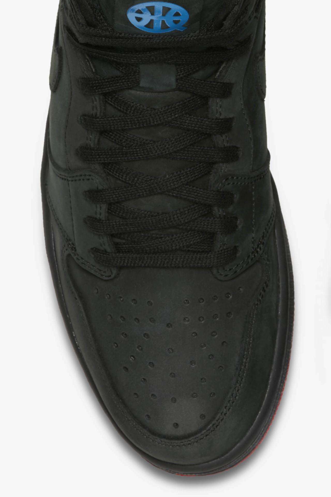 Air Jordan 1 Retro Hi OG Q54 'Black & University Red & Italy Blue' Release Date