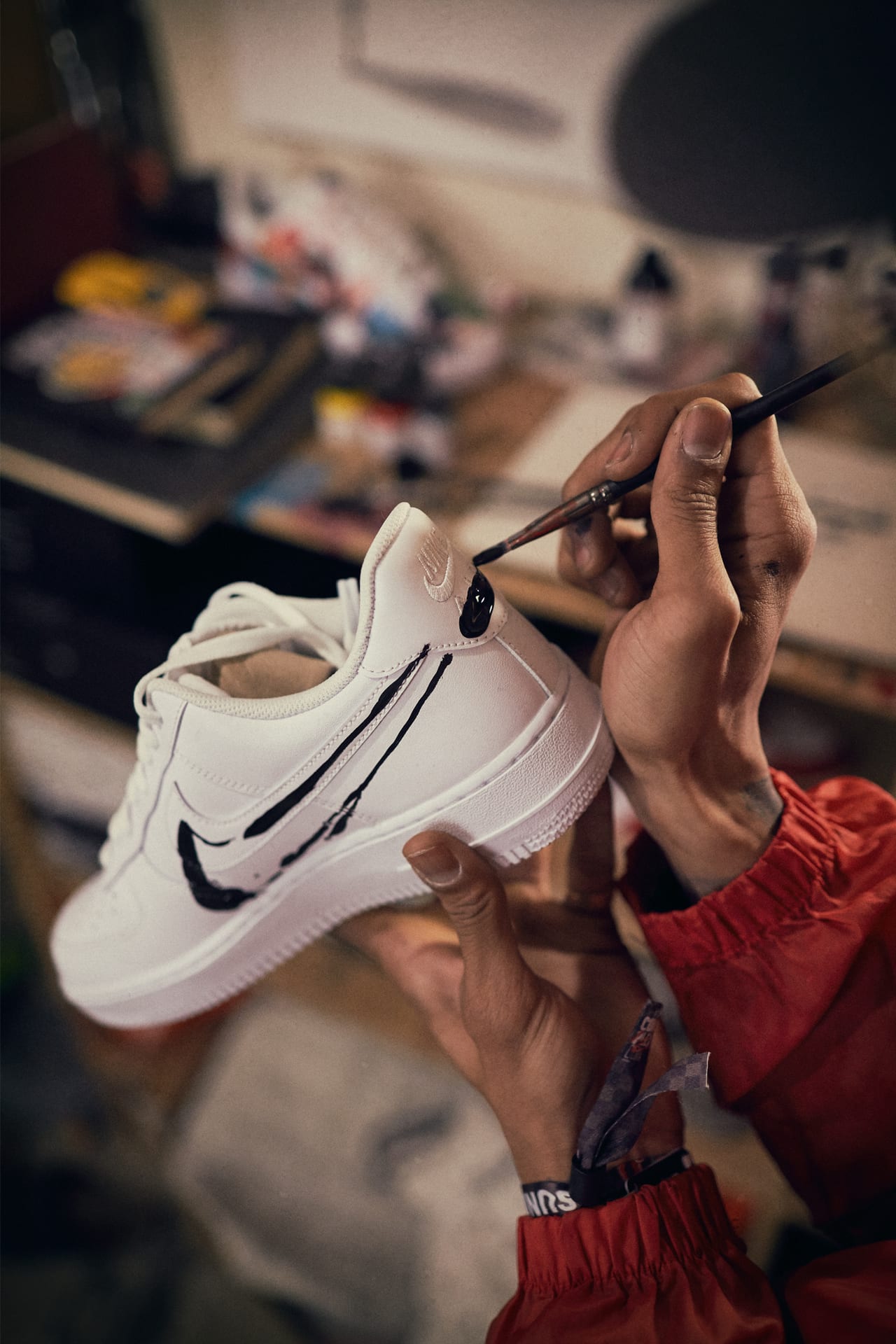 Art of SNKRS: Ju Working on Projects