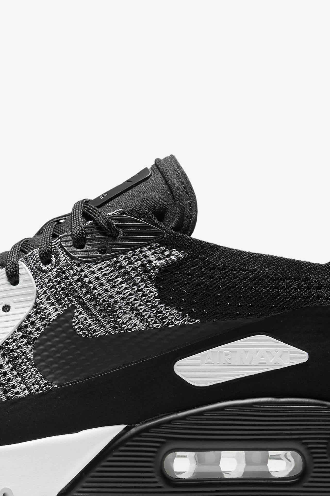 Nike Air Max 90 Ultra 2.0 Flyknit Black White Nike SNKRS