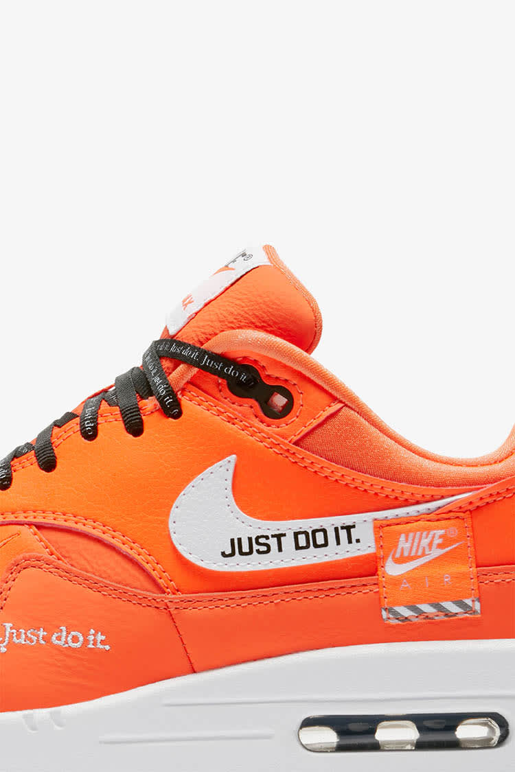 Nike Air Max 1 Just Do It Collection Total Orange fur Damen Erscheinungsdatum. Nike SNKRS