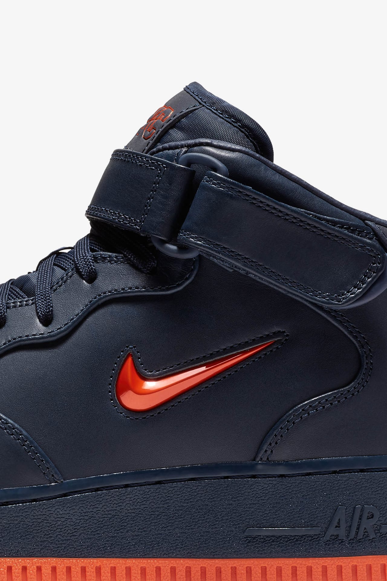 Nike Air Force 1 Mid 'Obsidian & Brilliant Orange' Release Date