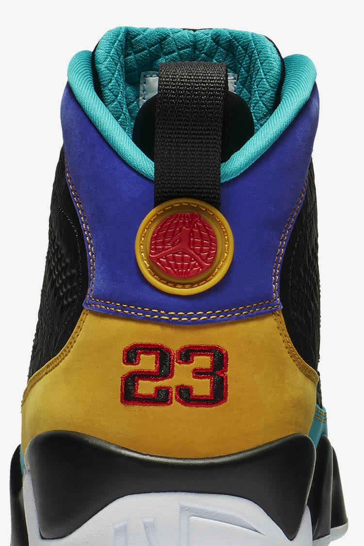 Air Jordan 9 'Black & Dark Concord & Canyon Gold' Release Date