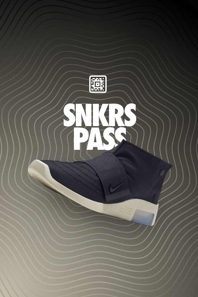 SNKRS Pass: Air Fear of God Moc 'Black/Fossil' 21M