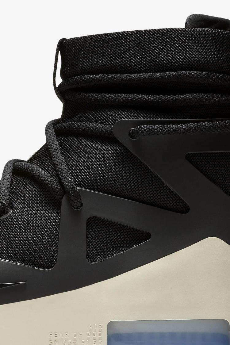 Nike air fear of god 1 sail black on sale