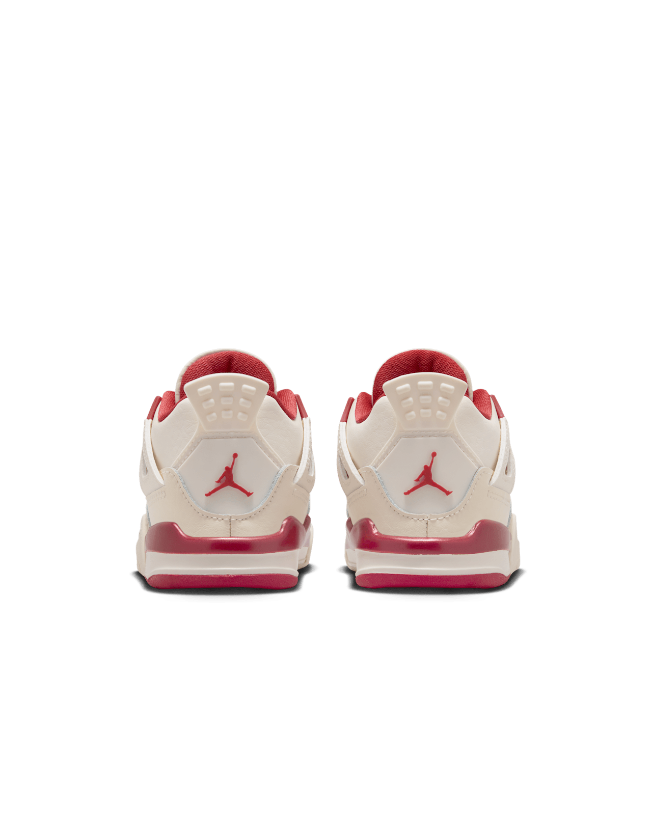 Toddler Jordan 4 'Pale Ivory and Tough Red' (HV4384-108)