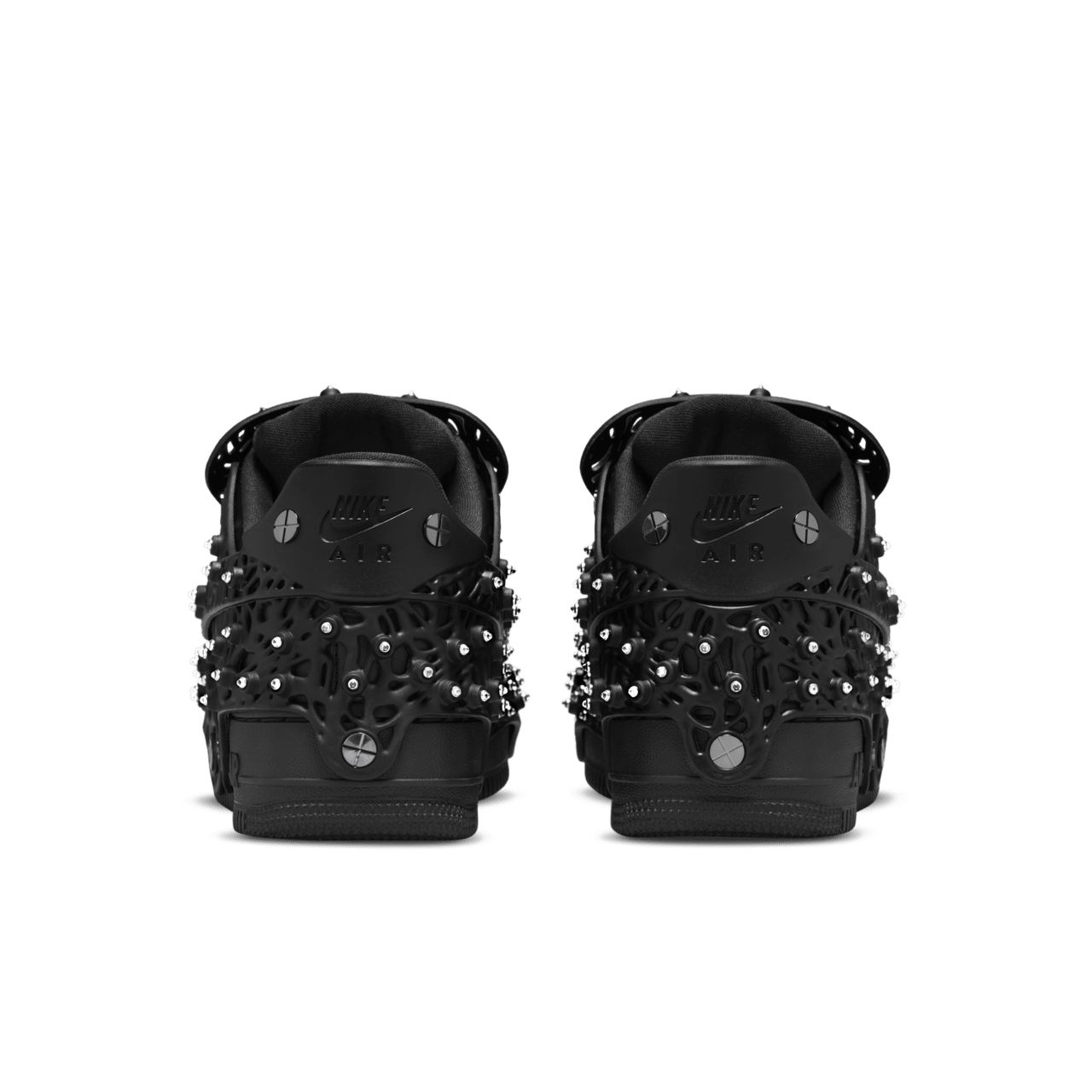 Women's Air Force 1 with Swarovski® retroreflective crystals 'Triple Black' (CV7668-001) Release Date