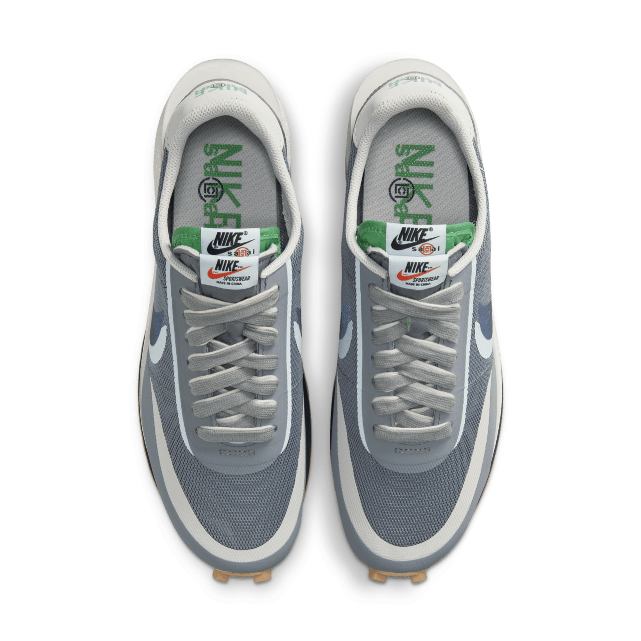 วันเปิดตัว LDWaffle x sacai x CLOT “Cool Grey” (DH3114-001)