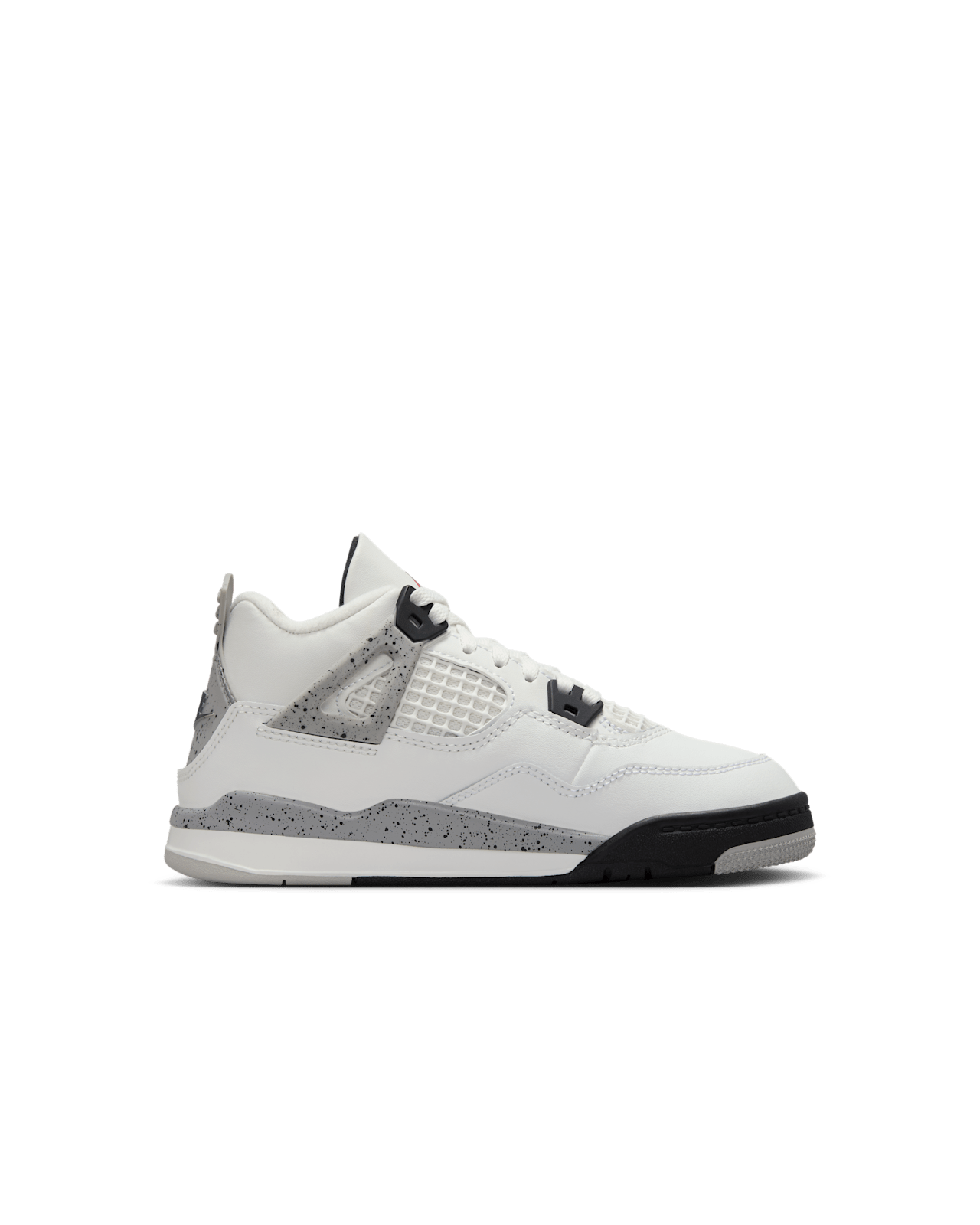 IB4388-100 Little Kids' Jordan 4 'White Cement'