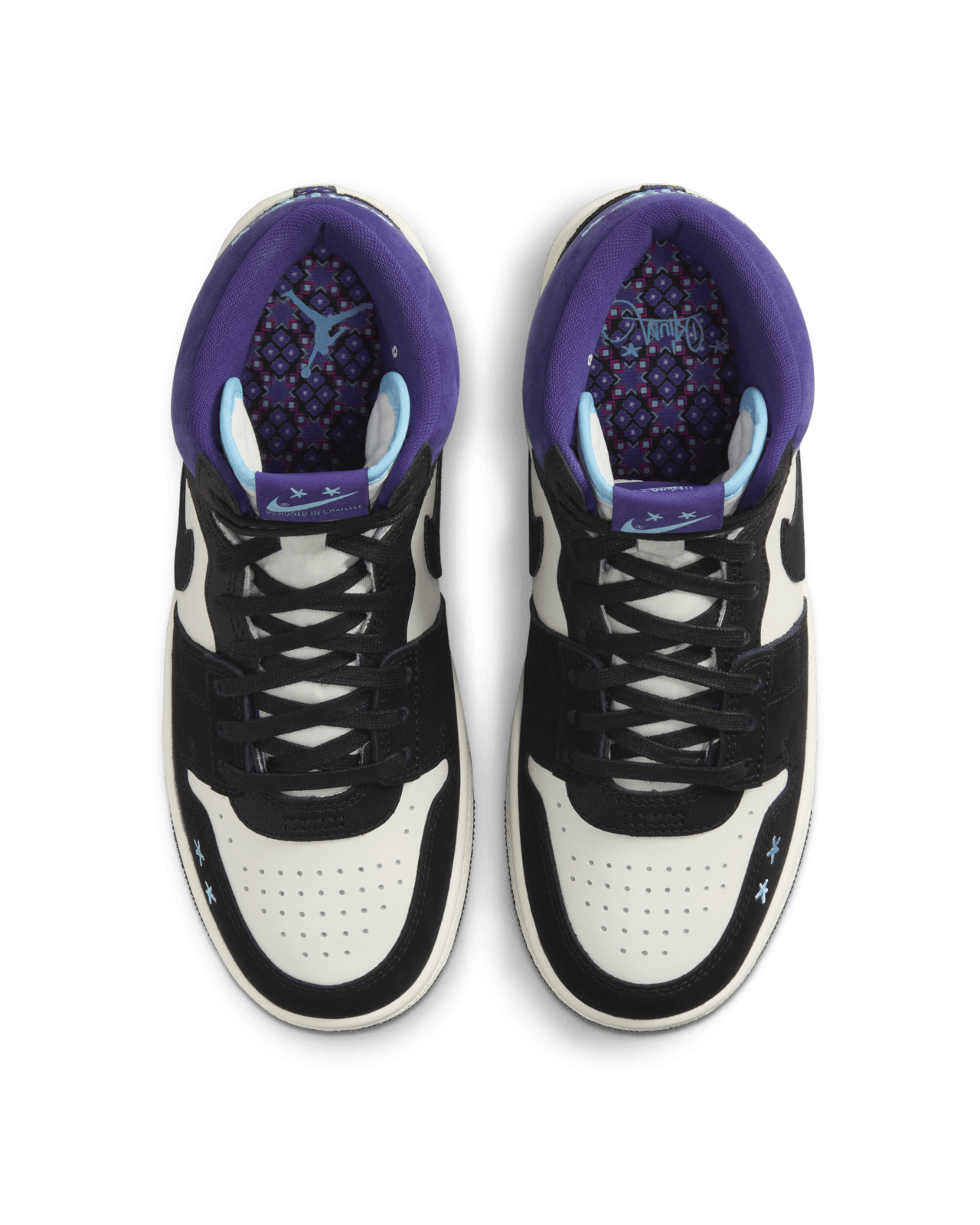 Fecha de lanzamiento de las Jordan Air Ship SP x Opium "Black and Court Purple" (FQ8281-100)