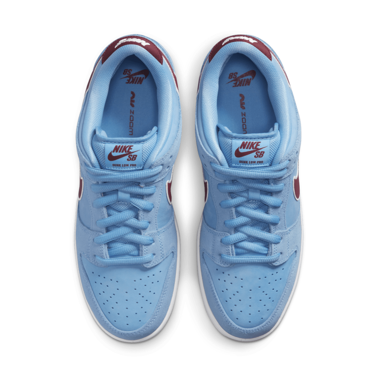 Fecha de lanzamiento del SB Dunk Low "Valor Blue and Team Maroon" (DQ4040-400)