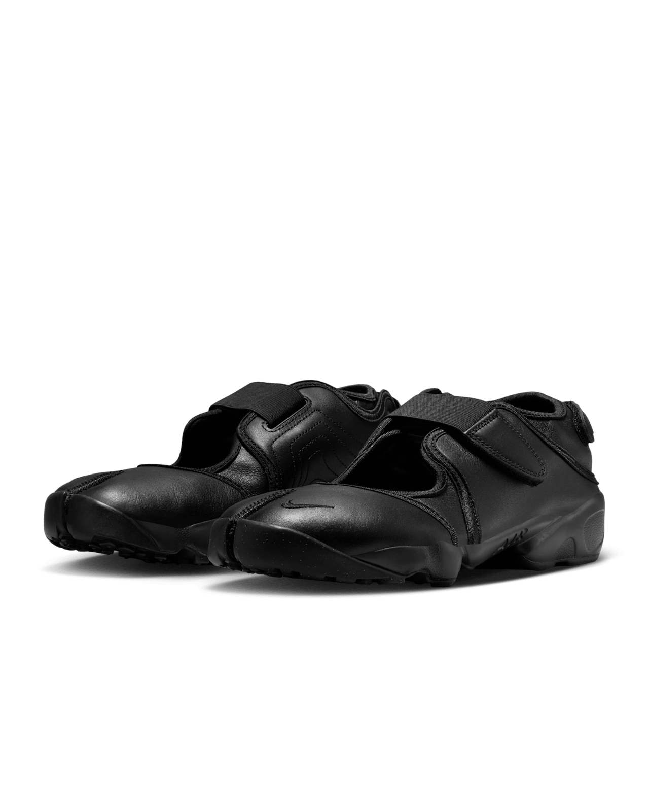 Women's Air Rift Leather 'Black' (HM5737-002) release date