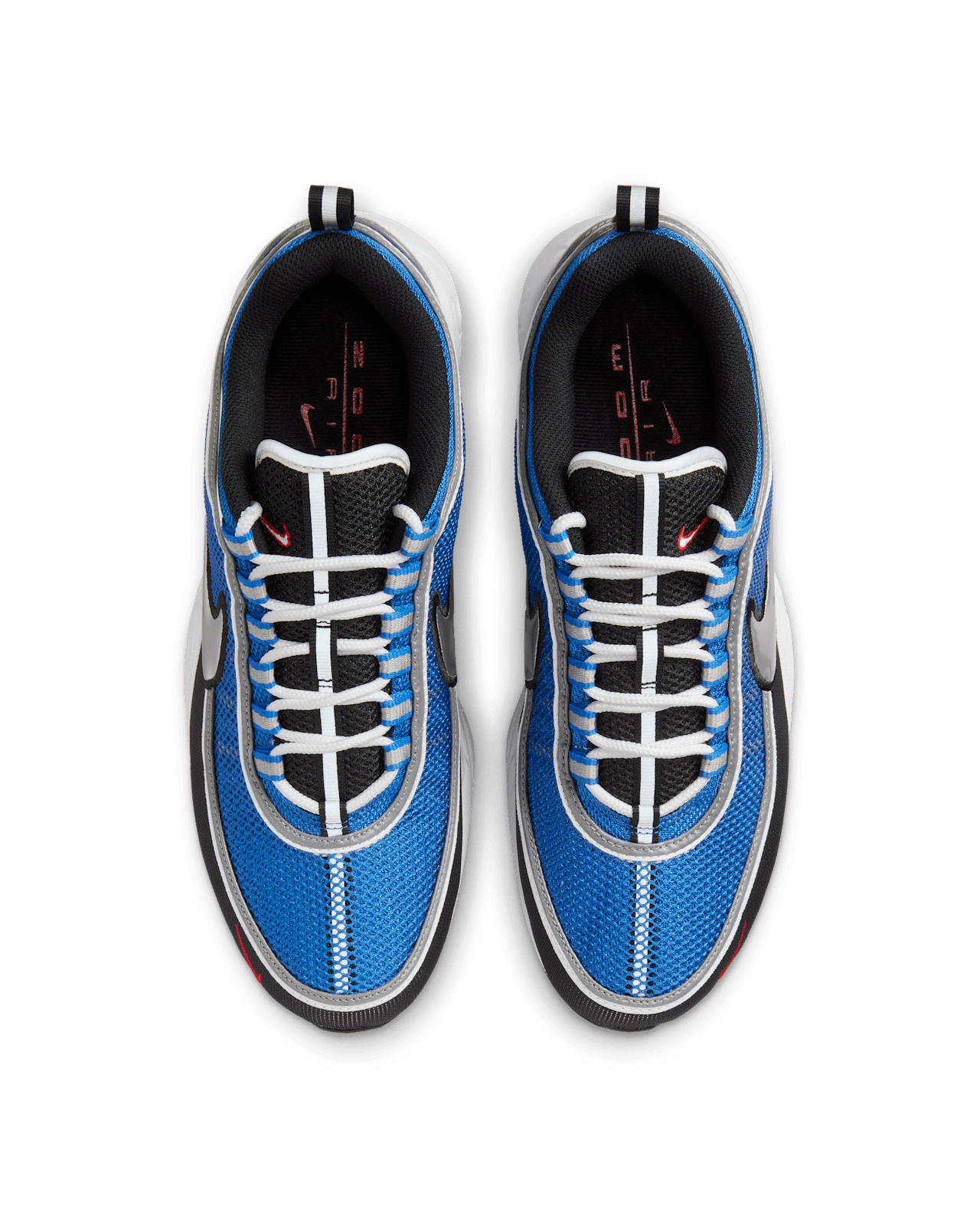 วันเปิดตัว Air Zoom Spiridon "Black and Signal Blue" (HF9117-400)