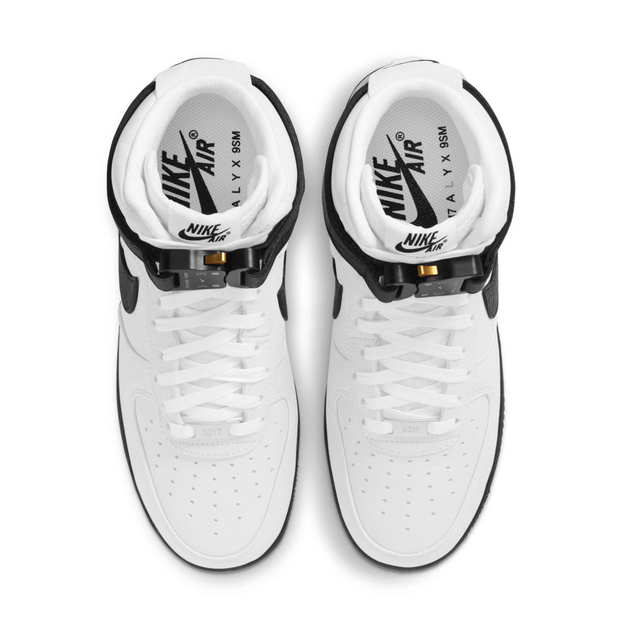 Air Force 1 High x ALYX 'Triple White and Black' — releasedatum