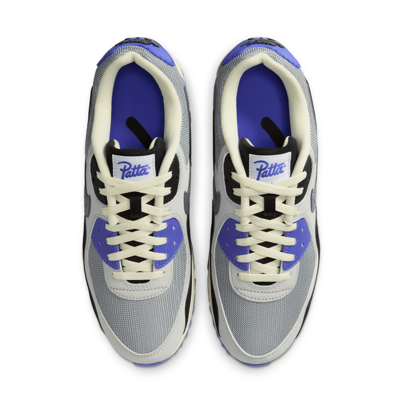 Fecha de lanzamiento de los Air Max 90 x Patta "Sapphire and Particle Grey" (HF8814-002)