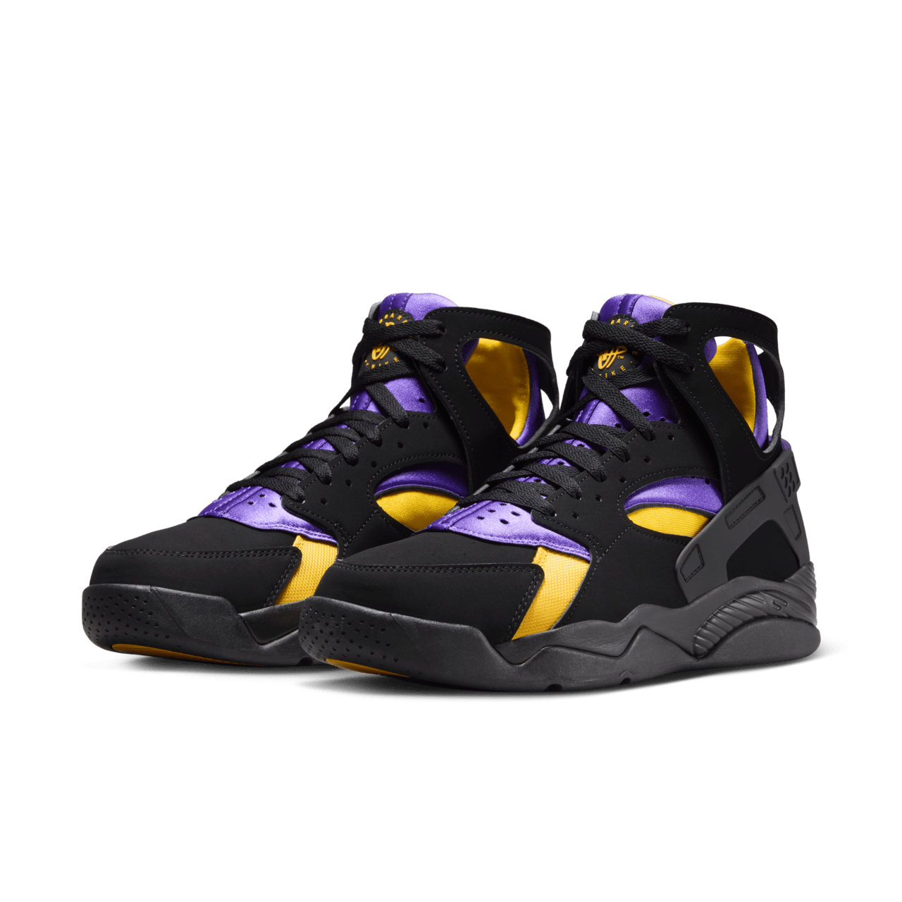 วันเปิดตัว Air Flight Huarache "Black and Varsity Purple" (FD0188-001)