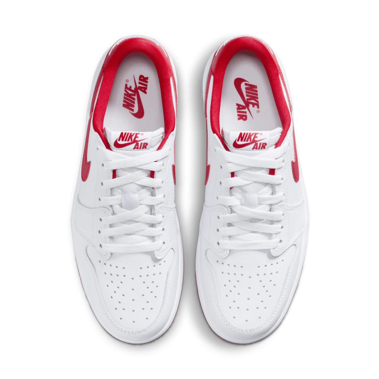 วันเปิดตัว Air Jordan 1 Low OG "White/Red" (CZ0790-161)