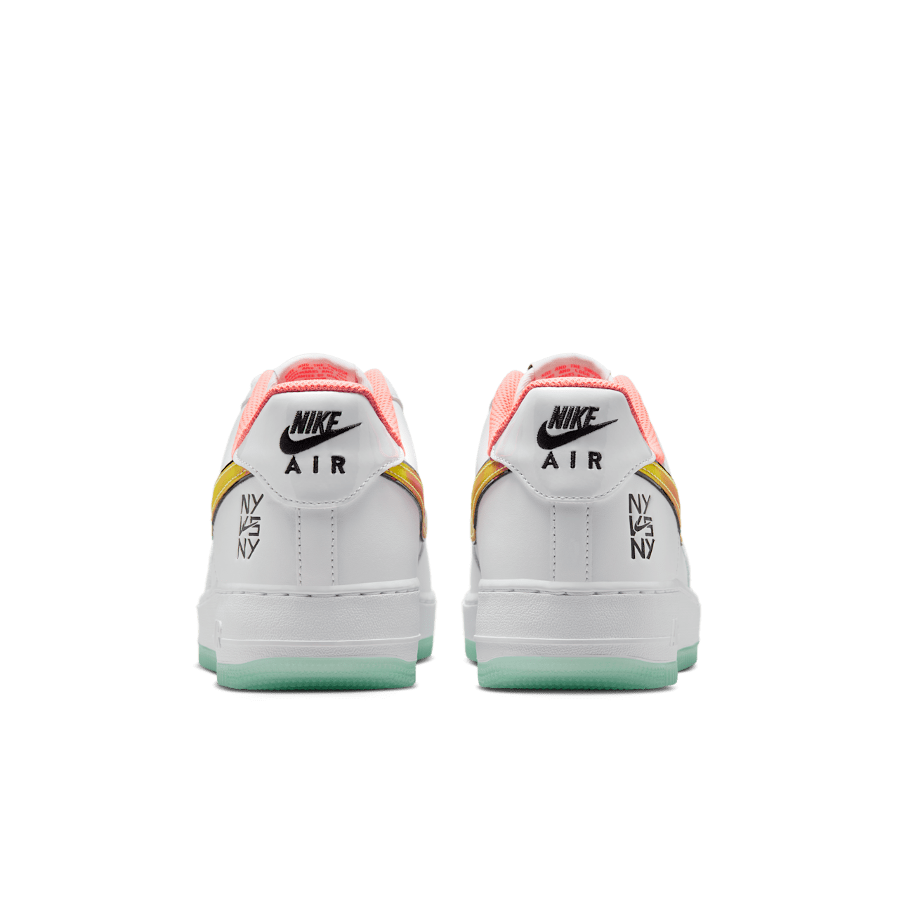 Air Force 1 '07 'NY vs. NY' White and Crimson Pulse (IH4962-100)