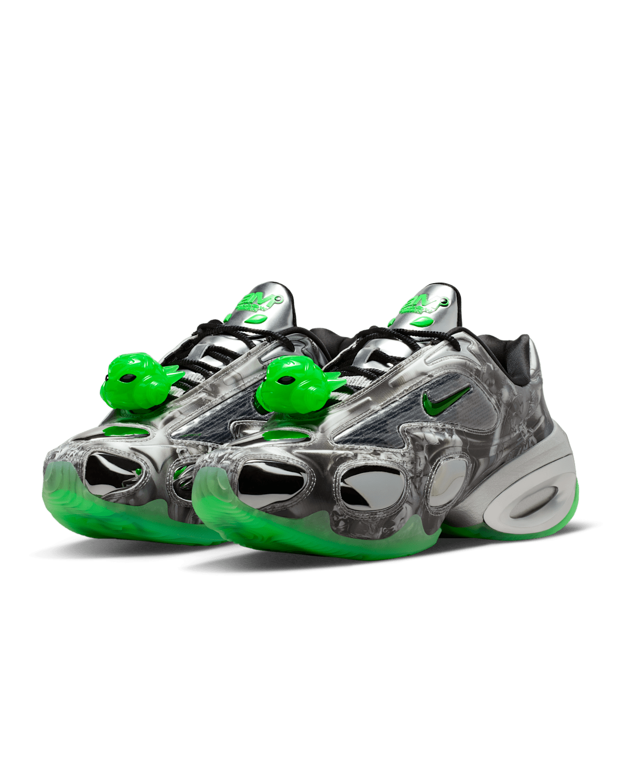 【NIKE公式】レディース エア マックス ミューズ x WINDOWSEN 'Metallic Silver and Rage Green' (IH2120-002/WMNS NIKE AIR MAX MUSE WS)