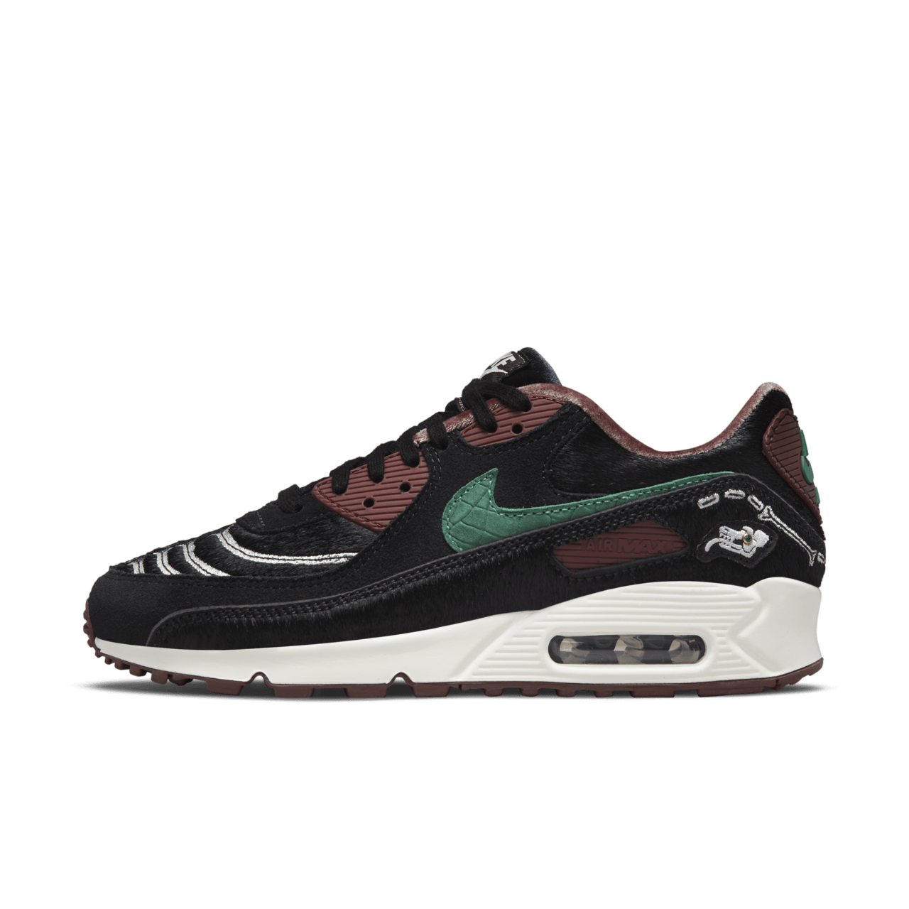 【NIKE公式】レディース エア マックス 90 'Day of the Dead' (DO2154-010 / W AIR MAX 90 SE DDM)