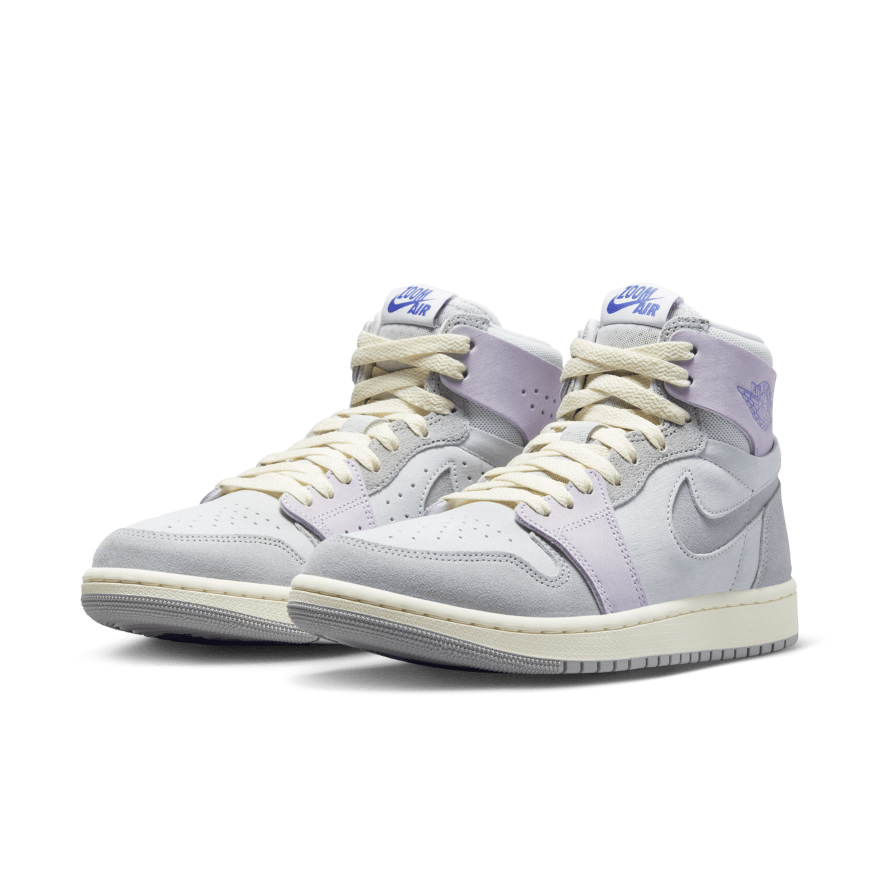 Women's Air Jordan 1 Zoom Air Comfort 2 'Light Smoke Grey and Barely Grape' (DV1305-005) Release Date