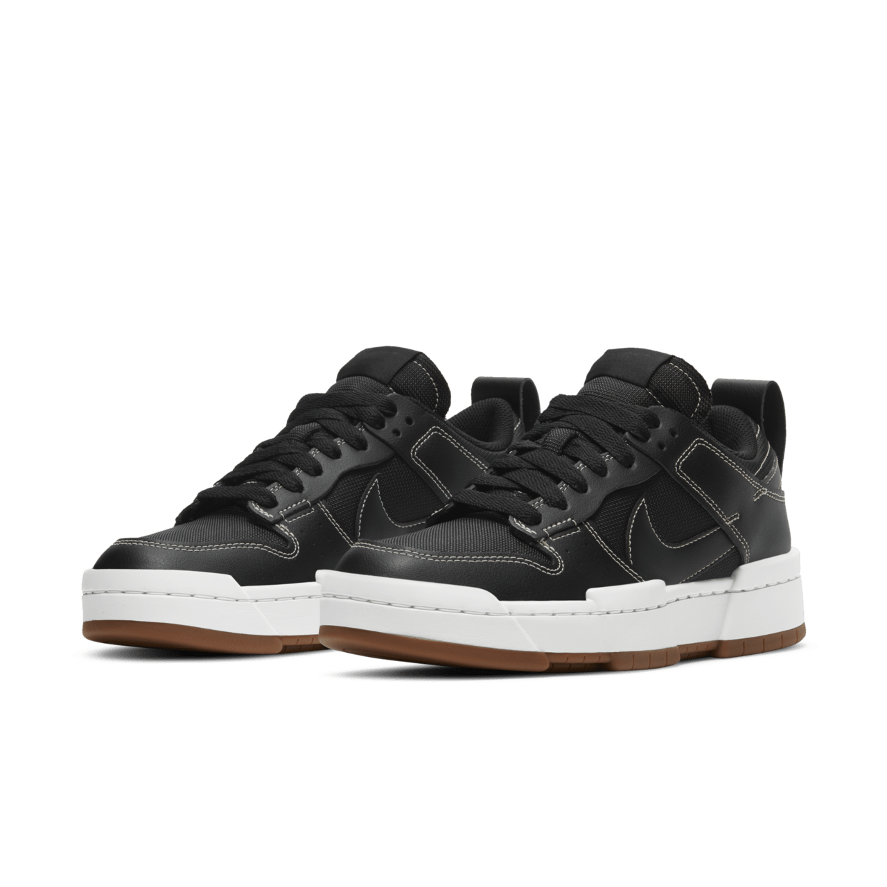 【NIKE公式】レディース ダンク LOW ディスラプト 'Black Gum' (CK6654-002 / W NIKE DUNKED)