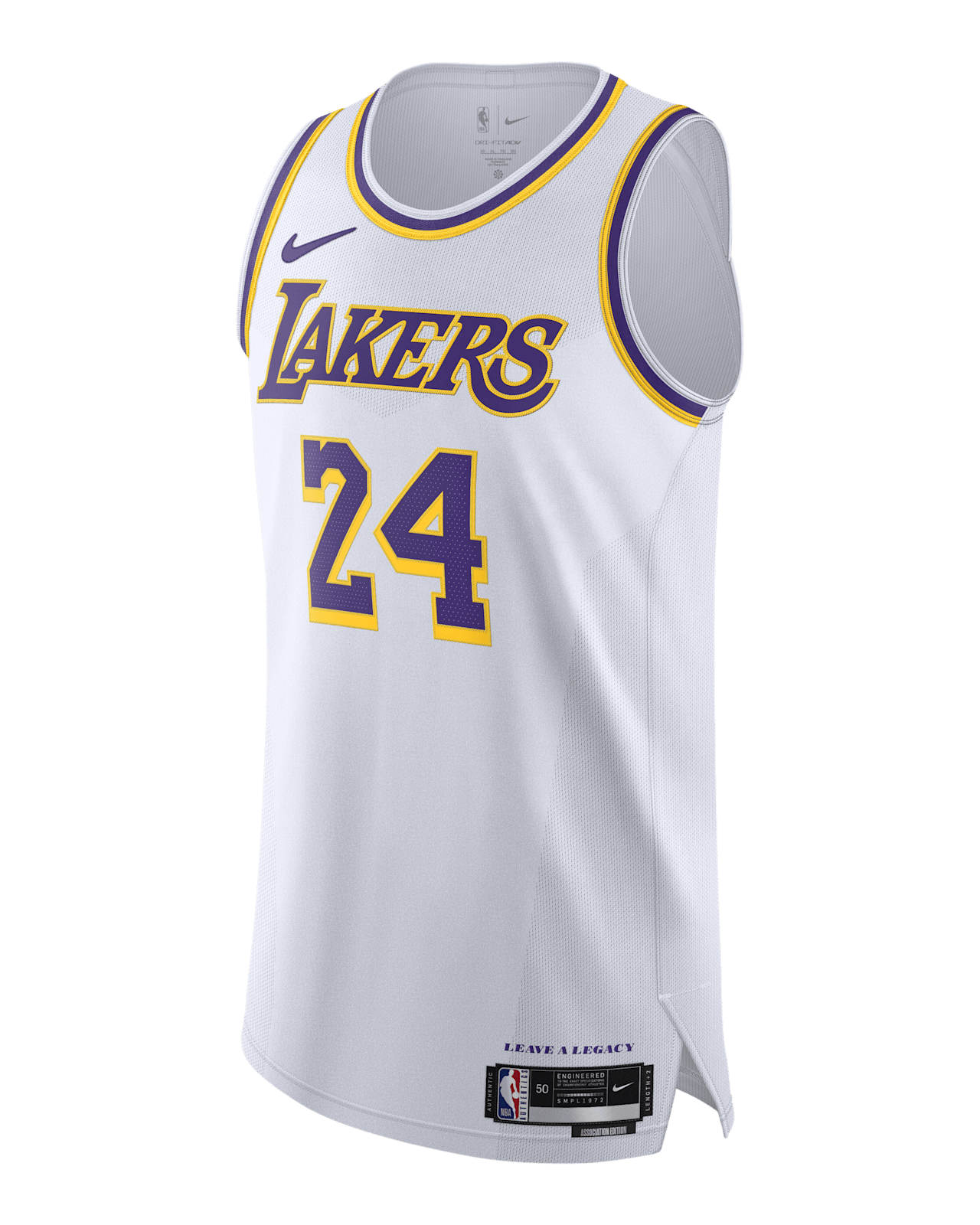 Fecha de lanzamiento del jersey Nike Dri-FIT ADV Authentic para hombre Los Angeles Lakers