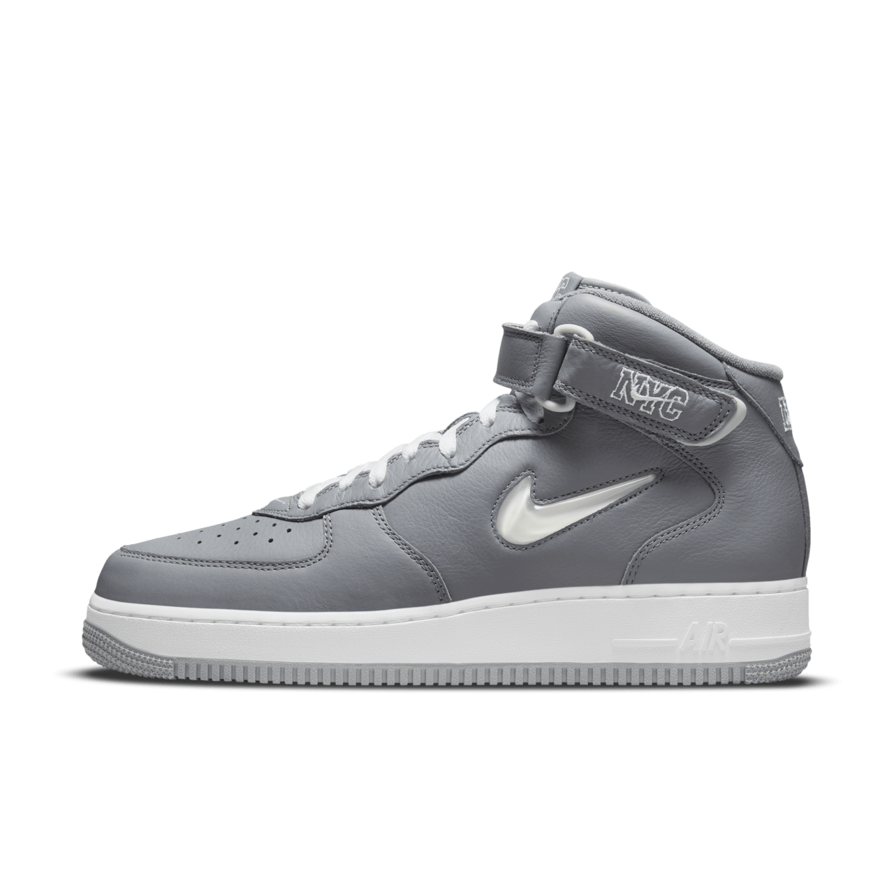 Air Force 1 Mid Jewel NYC Cool Grey Release Date. Nike SNKRS