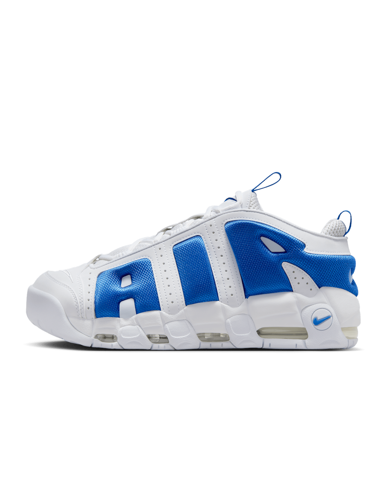 Fecha de lanzamiento de los Air More Uptempo Low "White and Hyper Royal" (FZ3055-101)