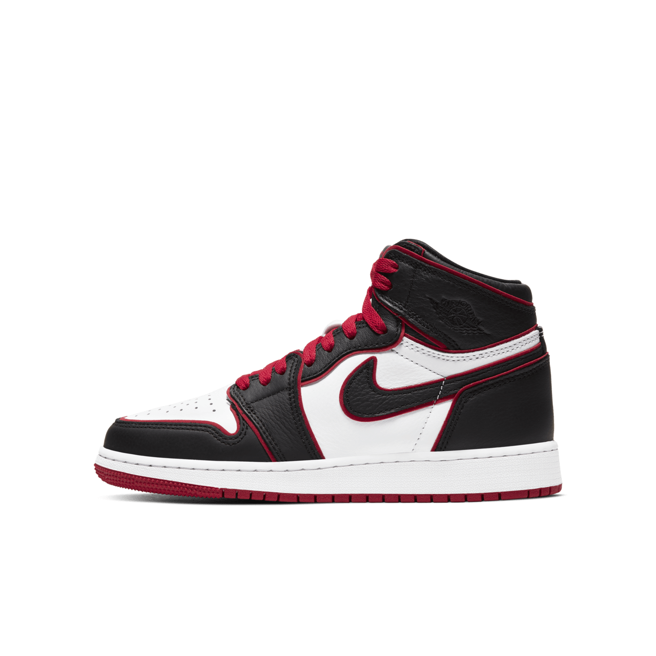 1 HIGH OG Black Red Nike SNKRS