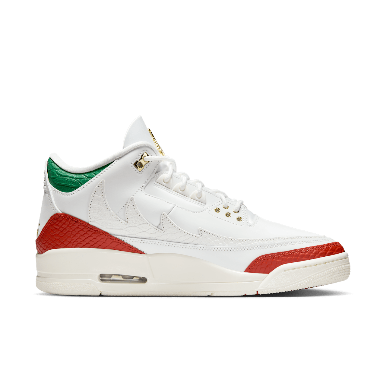 Fecha de lanzamiento Air Jordan 3 "El Vuelo" 'Summit White and Pine Green' (IO1752-100)