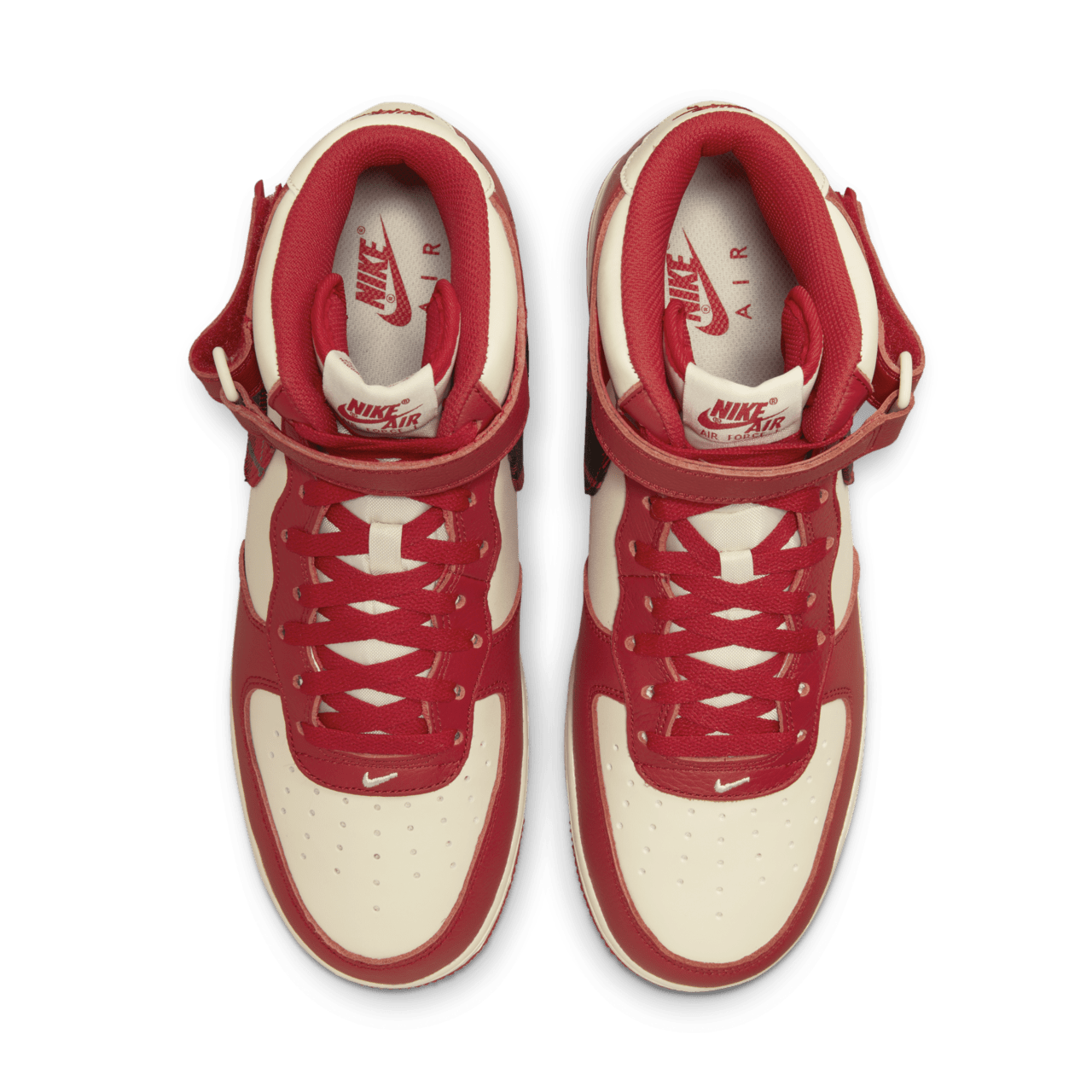วันเปิดตัว Air Force 1 Mid '07 "University Red and Pale Ivory" (DV0792-101)