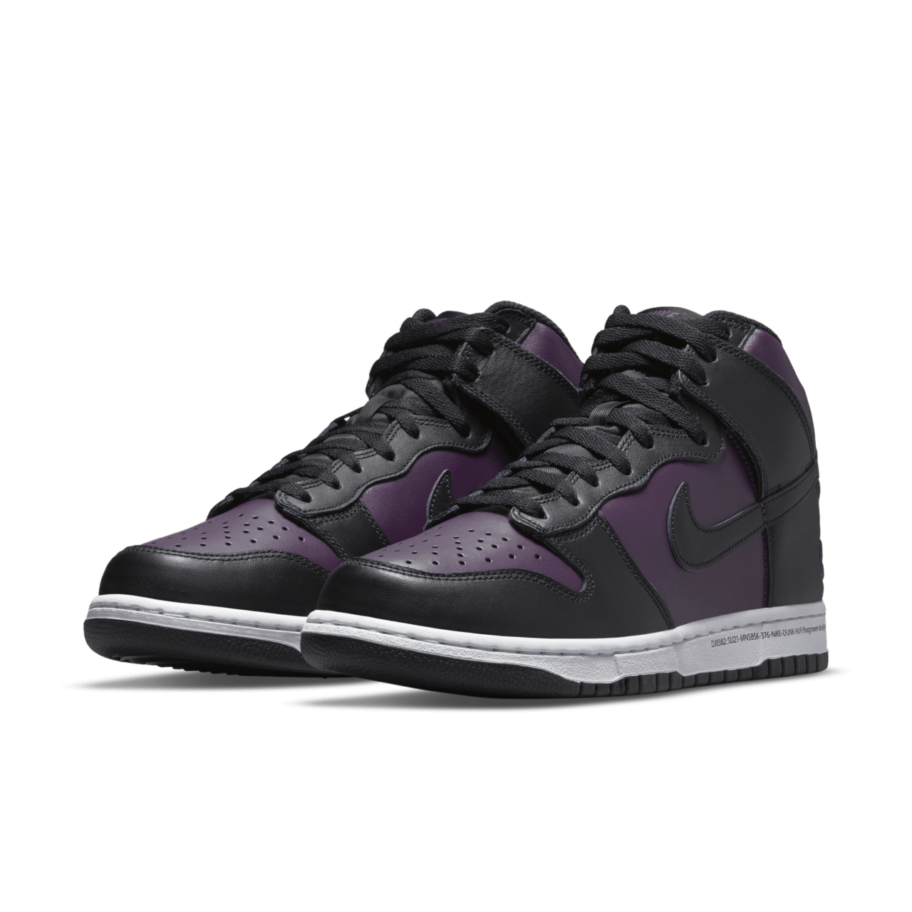 【NIKE公式】ダンク HIGH x フラグメント デザイン 'Black' (DJ0382-600 / NIKE DUNK HI / F)