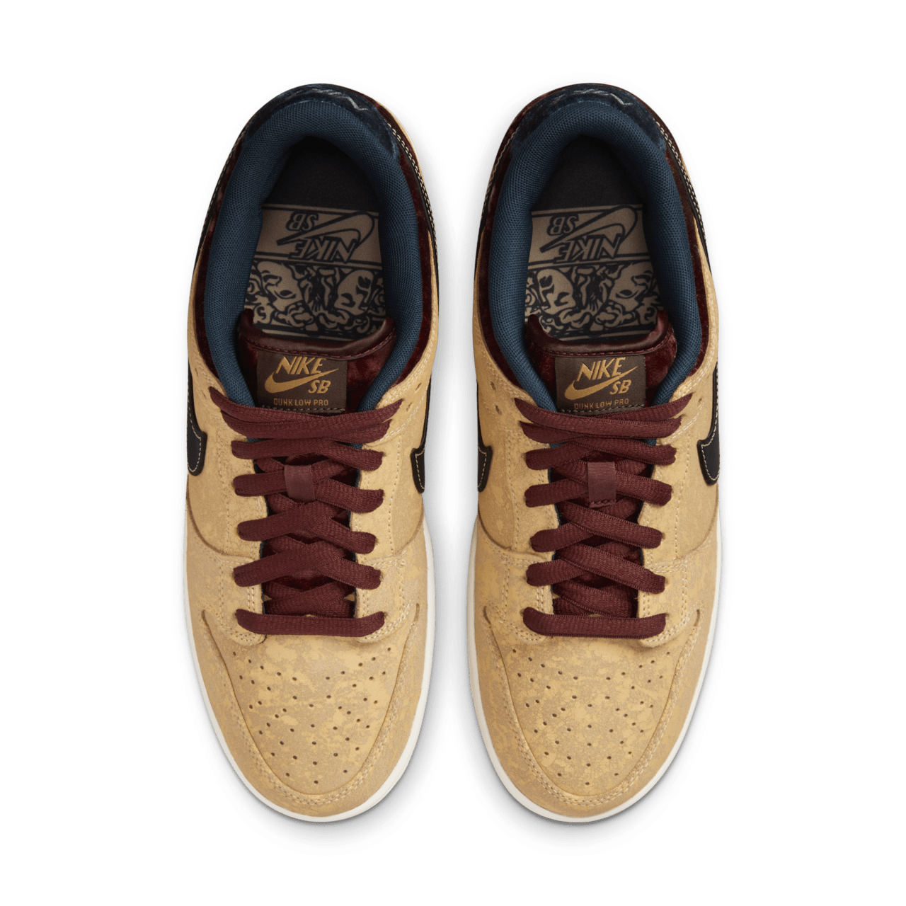 【NIKE公式】ナイキ SB ダンク LOW プロ 'Celestial Gold and Dark Team Red' (FZ1278-200 / NIKE SB DUNK LOW PRO SE)