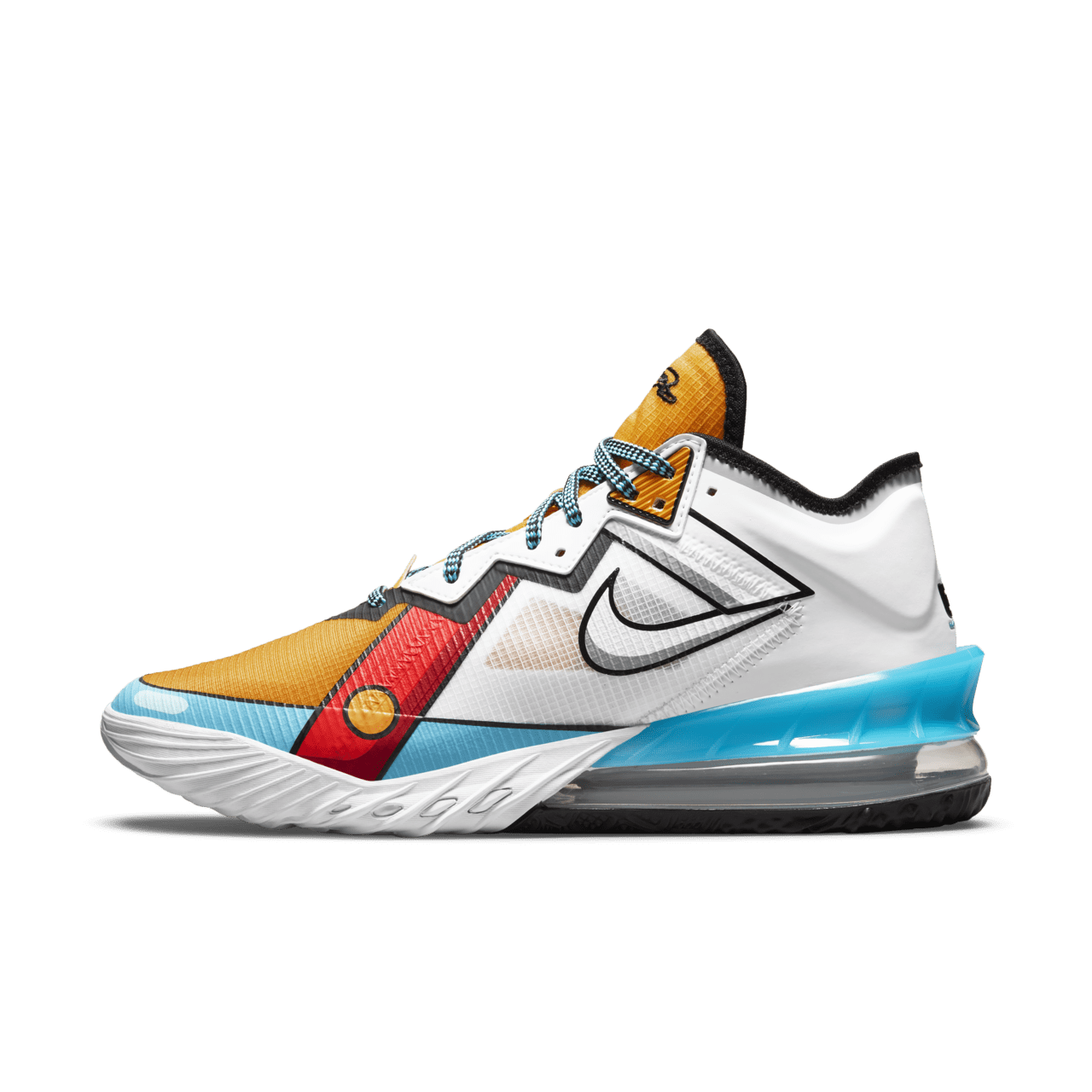 LeBron 18 Low Low Cartoon Art Release Date. Nike SNKRS