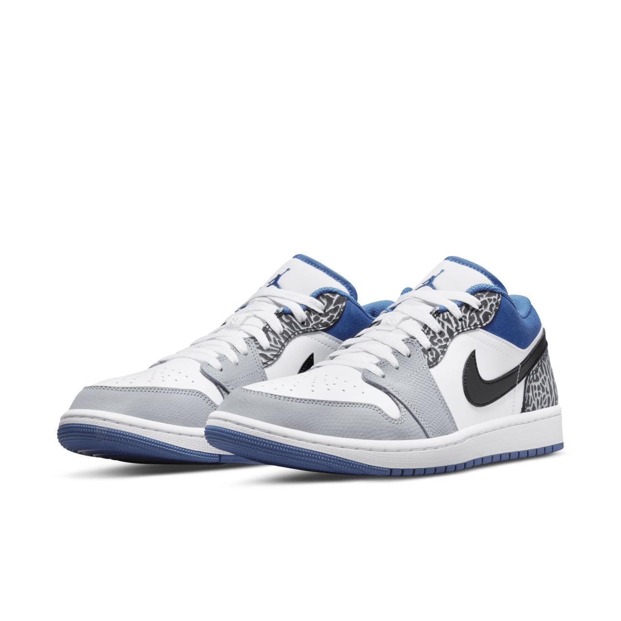 วันเปิดตัว Air Jordan 1 Low "Light Smoke Grey and Dark Marina Blue" (DM1199-140)